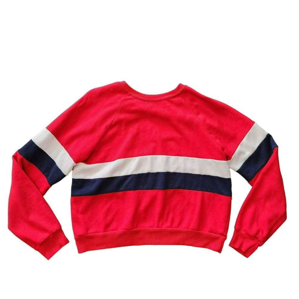 Girls Heart Hips Red Sweater Size Large